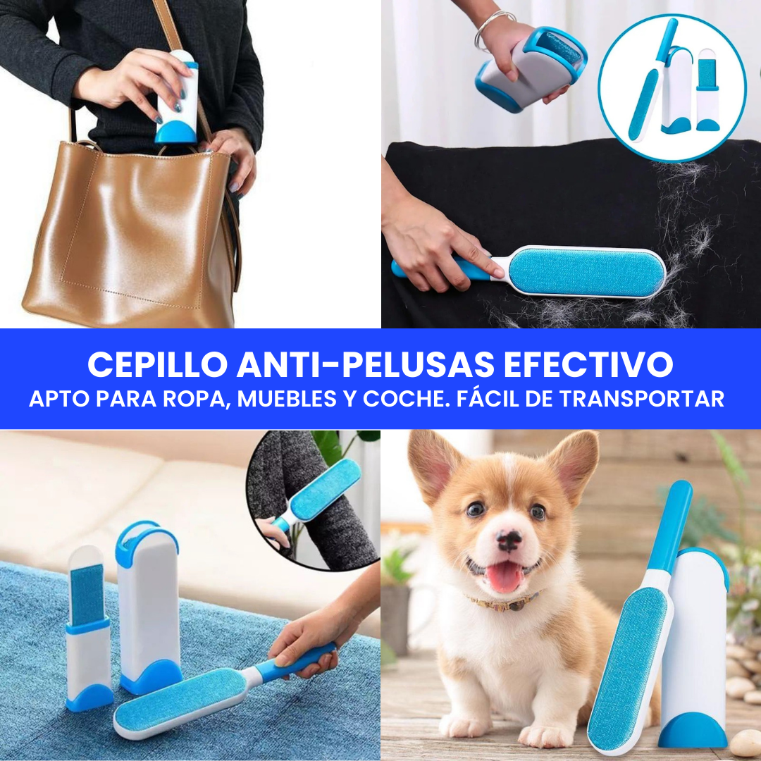 Pack VapoPet™ | Cepillo de Vapor + Kit Quita pelusa ¡La solución instantánea para las pelusas!