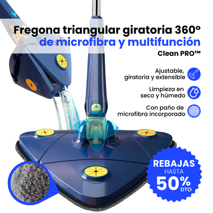 Clean PRO™ | Limpieza completa sin esfuerzo 360º