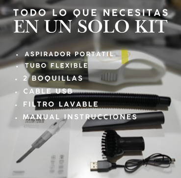 30% DESCUENTO  |  Mini Aspirador S-9™ 5 en 1